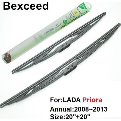 20"+20" High quality Bexceed of Car windshield Traditional wiper blade For LADA PRIORA