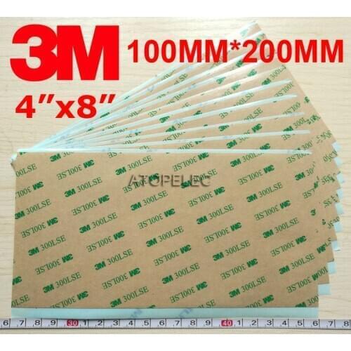 2pcs 4"x8" 100MM*200MM 3M 300LSE Double Sided SUPER STICKY HEAVY DUTY ADHESIVE SHEET - Cell Phone Repair