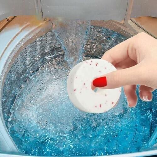 3/5pcs New Upgraded Washing Machine Cleaner Effervescent Tablet Washer Deep Cleaning Remover Tablets Cleaning Tools Home Work