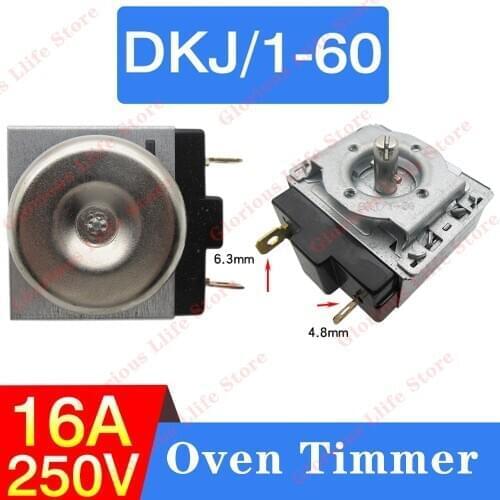 60 Mins DKJ/1 Electric Pressure Cooker Timer mechanical With Bell Electric Oven Accessories