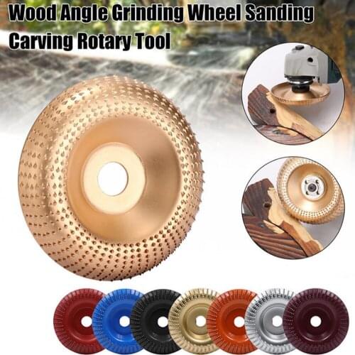 Woodworking Angle Grinding Wheel Sanding Carving Rotary Tool Abrasive Disc For Angle Grinder 16mm/22mm Bore
