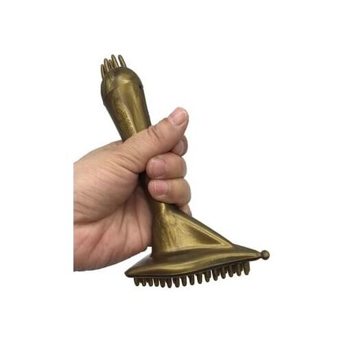 HANRIVER Acupressure massage abundance meridian massage brush triangle relaxes the muscles loose