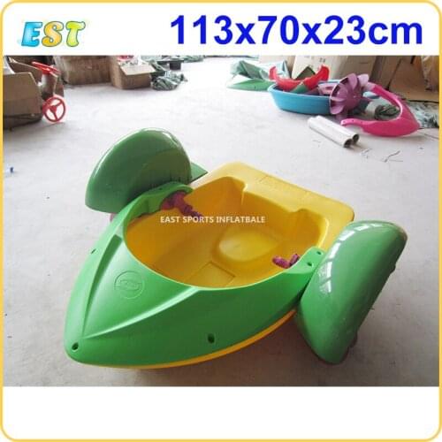 Hot sale amusement park aqua hand paddle boat water plastic paddler boats for kids