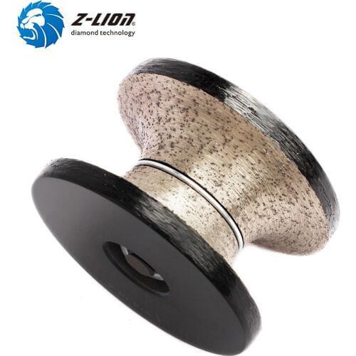 Z-LION V30 Diamond Router Bit Full Bullnose Profiling Wheel Wet Use For Hand Tool Granite Marble Grinding With Thread M10