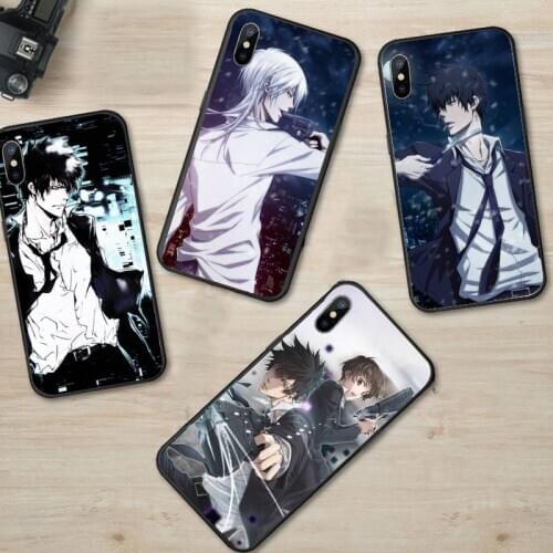Psycho Pass Japan anime Phone Case for iPhone 11 12 pro XS MAX 8 7 6 6S Plus X 5S SE 2020 XR