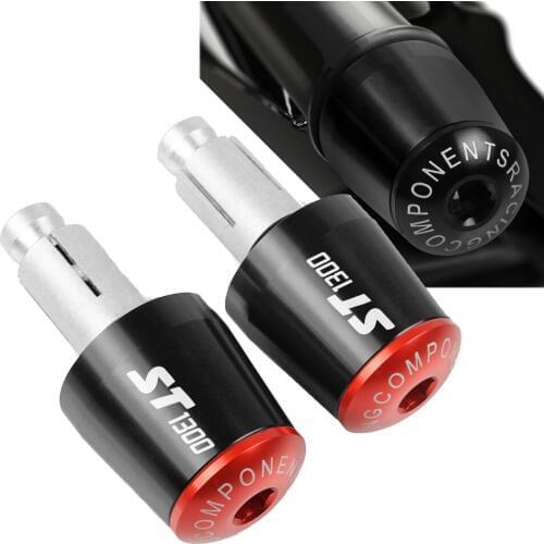 For Honda ST1300 ST 1300 2002-2003 2004 2005 2006 2007 7/8" 22MM CNC Aluminum Motorbike BAR END CAP Handle Bar Cap End Plugs
