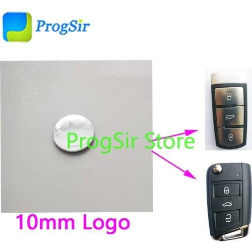 10mm Crystal Logo For VW Passat Magotan MQB