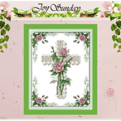 The heart of a rose Patterns Counted Cross Stitch 11CT 14CT Cross Stitch Set Wholesale Cross-stitch Kit Embroidery Needlework