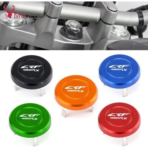 New Arrival Motocross Handle Bar Stem Shaft Decorative Cover Caps For Honda CRF450RX CRF450X CRF450R CRF450L CRF 450 RX/X/R/L