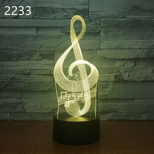 Led Room Light 3D Night Lights Personalized Gifts Table Bedroom Lamp Decoration for Decorative Festoon Fancy Lighting Cute Baby