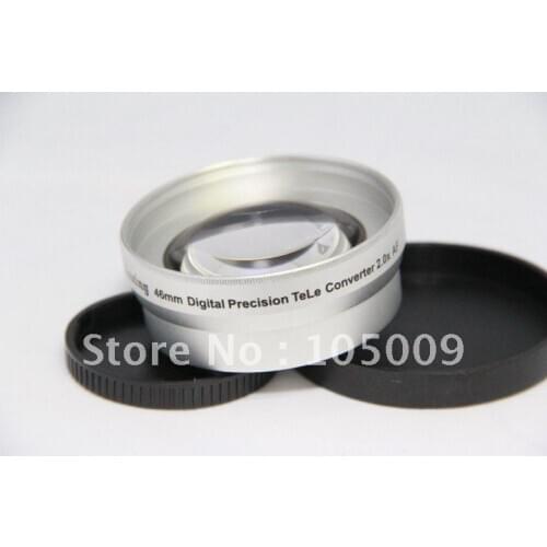 2.0x 46mm TELE Telephoto LENS for 46 mm DSLR/SLR Digital Camera