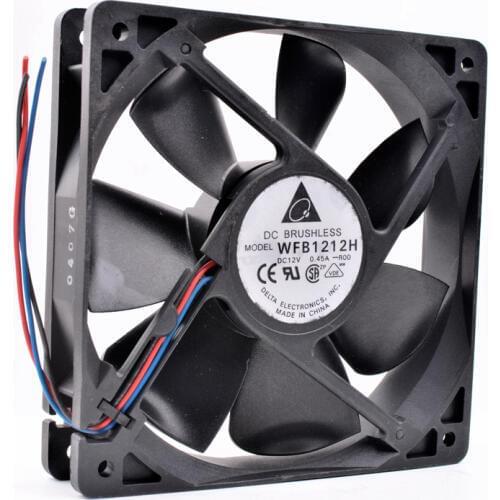 WFB1212H-R00 12cm 12025 120mm fan DC12V 0.45A stall alarm large air volume computer chassis power cooling fan