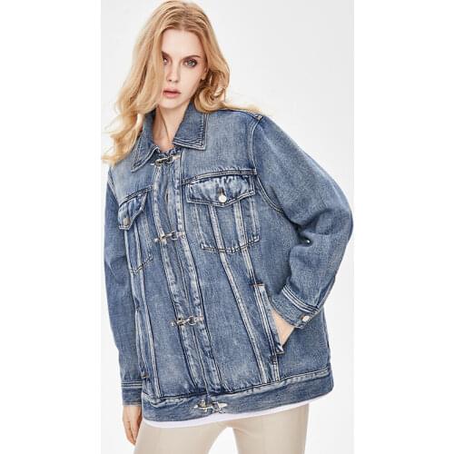 Wywan Womens Denim Coats