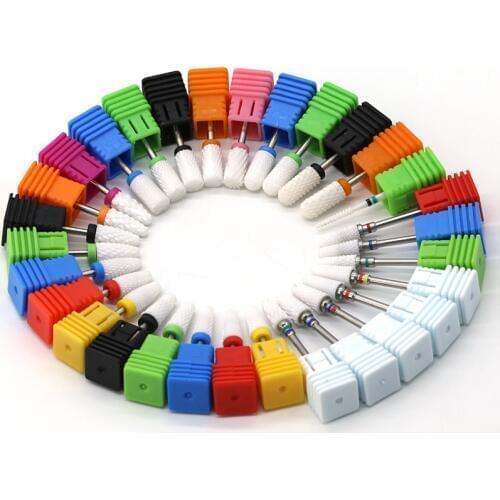 1PCS Hot Sales Milling Cutter For Manicure Nail Drill Bits Pedicure Nail Drill For Nail Art Ceramic Mill Manicure Cutters