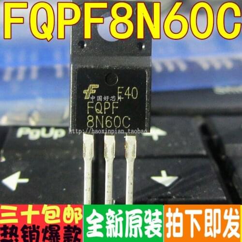 100% New&original FQPF8N60C 8N60C TO220 IC