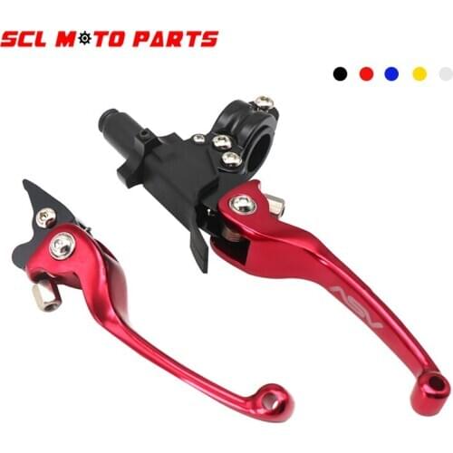 ALconstar-130mm Motorcycle Brake Handle Clutch Brake Lever Handle Universal For Most Motorbike CNC ASV F3 1 Pair New