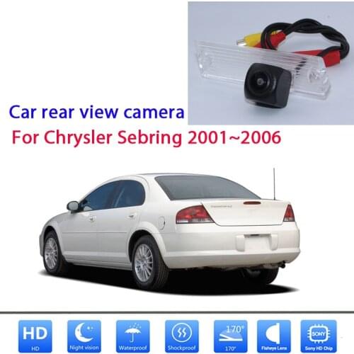 Car Back up Reverse Parking Camera For Chrysler Sebring 2001 2002 2003 2004 2005 2006 Car Rear View Camera CCD HD Night Vision