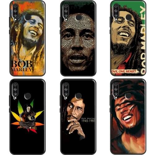 Bob Marley For Huawei P30 Lite P10 P40 P20 Pro P Smart 2019 Z Case For Huawei Mate 20 10 Lite Cover