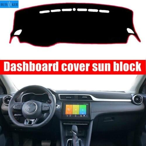 Car Dashboard Cover For MG ZS Dash Mat Dash Pad Sun Shade DashMat Dash Board Cover Carpet Auto Car Styling Car Protector