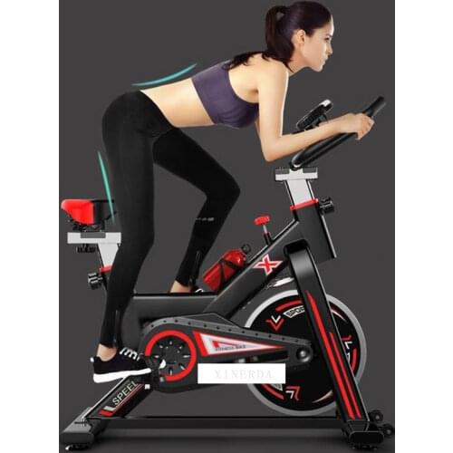 Indoor Cycling Bike Home Sport Trainer Speed Resistance Mute Smart Exercise Bike Lose Weight Fitness Equipment Load 250kg