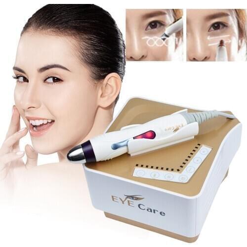 Beauty Professional Electric Eye Care Massage Machine Pen Anti-Aging Wrinkle Dark Circle Removal Skin Care Women Men Device