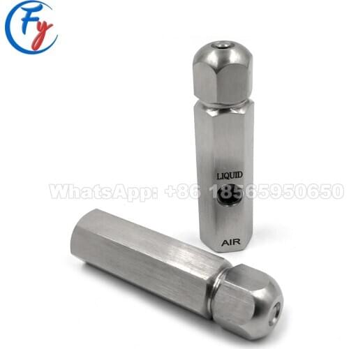 60/h high capacity heavy oil burner nozzle, small size methanol large flow rate waste oil combustion atomizing nozzle