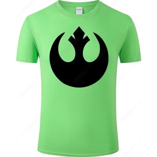 Star Wars Rebel Alliance T Shirt Men Women Cotton Print T-Shirt Summer Short Sleeve Tops Cool Tee Homme Clothes J55