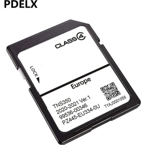 SD Memory Flash CID GPS for TOYOTA TNS350 Navigation CID SD Card