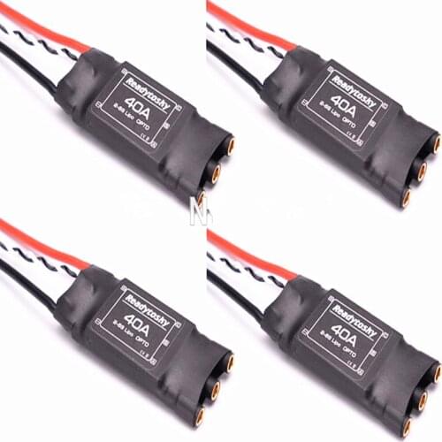 4 pz/lotto XRotor 2-6 S Lipo 40A Brushless ESC Speed Controller Multirotor Drone Accessories