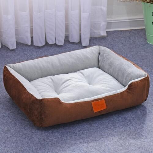 Dog Bed Mat Kennel Soft Material Nest For Small Medium Dogs Winter Warm Plush Bed House For Cats dog beds for dogs
