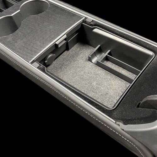 Model3 Car Central Armrest Storage Box For Tesla Model 3/ Y Accessories Auto Container Glove Organizer Case R3MD