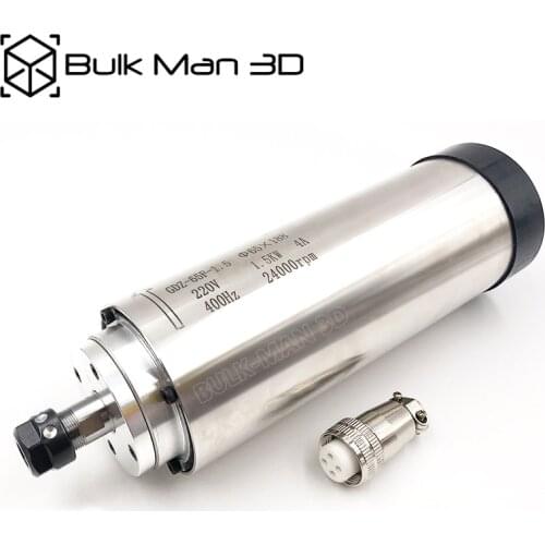 CNC Spindle 1.5KW 220V Air Cooled Router Spindle Motor For OX CNC, WorkBee Engraving Milling Machine