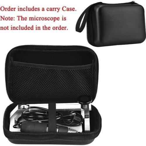 Bag for Microscope Stand Accessories Support Portable Hard Shell Case Storage Cover for Mini Camera Micro Camcorder Endoscope