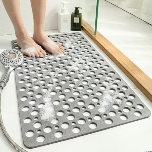 TPE Bath Mat Environmentally Friendly Tasteless Suction Pad Foot Pad Bathtub Mat Home Hydrophobic Bathroom Mat