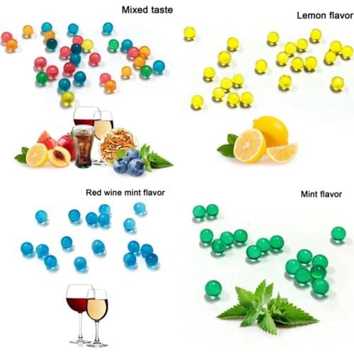 100 Pcs Cigarette Filter Capsule Explosion Beads Fruit Mint Flavor Cigarette Beads Cigarette Smoking Set Household Items