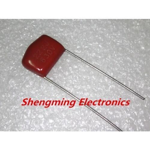 1000pcs CBB capacitor 630V 222J 0.0022uF 2.2nF 222 P=10MM