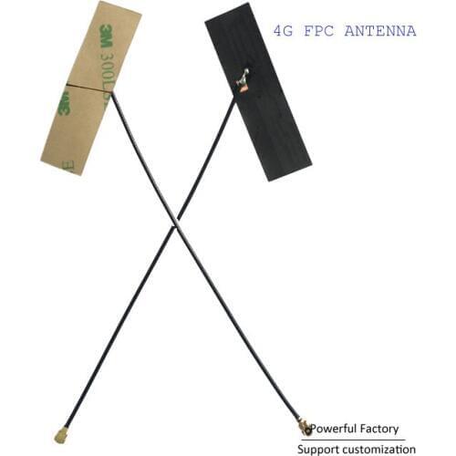 Factory price internal 3g lte gsm antenna Ipex 1.13 cable 2.4g wifi omni Built-in Patch 4G FPC Antenna 10PCS / batch