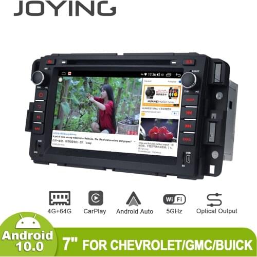 JOYING Radio 2 din 7" Car Radio Central Multimedia Android 10 Car Intelligent System Autoradio Bluetooth For Chevrolet/GMC/Buick