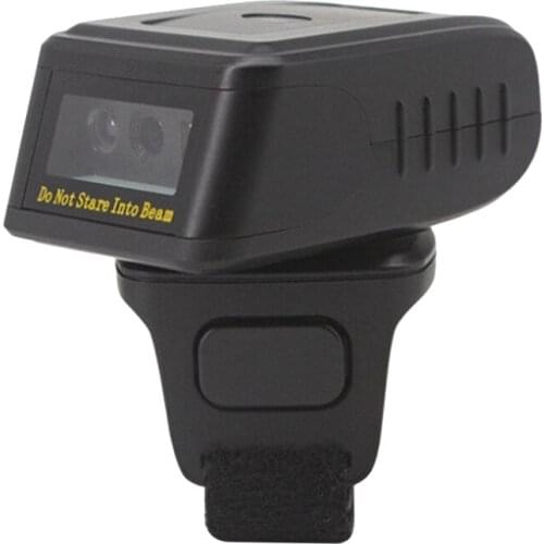 Ring Barcode Scanner Bluetooth 2.4G Wireless and Bluetooth Wearable Barcode Scanner 1D 2D QR Image Barcode Reader