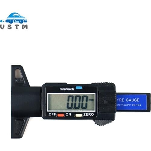 Digital Tire Tread Depth Gauge Meter Measurer for Cars Trucks and SUV 0-25.4mm