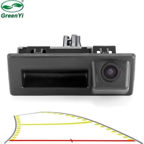 HD 4089T Dynamic Trajectory Trunk Handle Dwitch Rear View Camera For Audi A4L Volkswagen VW Teramont C-TREK Touran L Tiguan L