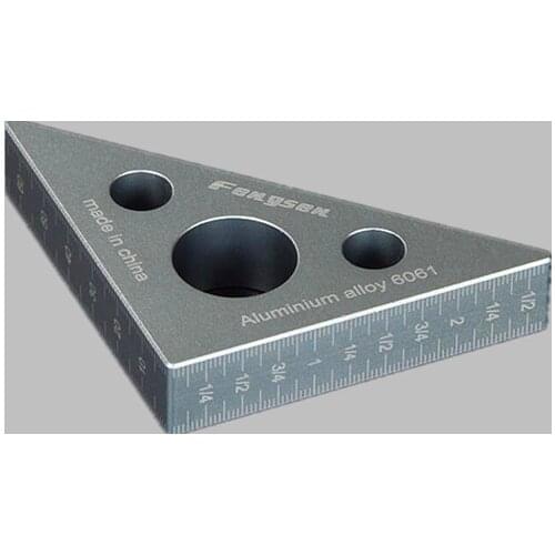 45 Degree Angle Ruler Triangle Carpenter Ruler