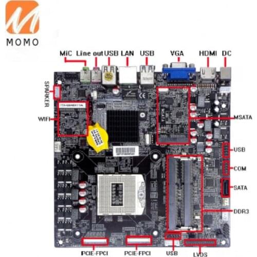 PGA946 4TH Generation Notebook CPU Mini ITX motherboard ITX-EG946X11A