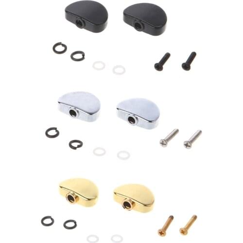 N0HA Big Semicircle Guitar Tuning Pegs Tuners Machine Heads Buttons Knobs Handle