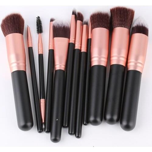 Womens Fashion Makeup Brushes Sets Concealer Blush Brush Foundation Eyebrow Eyeshadow Brush mascara wands Cosmetic Brush Tools