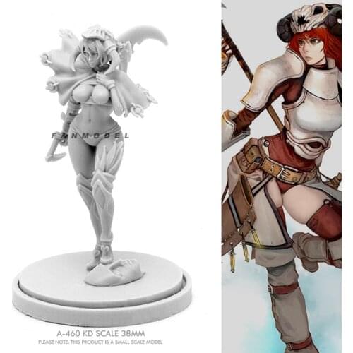 38mm Resin model kits figure beauty colorless and self-assembled A-460