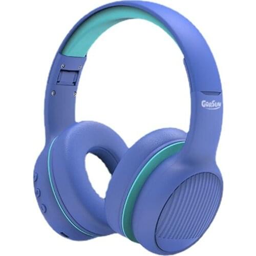 New E66 Headset Wireless Headset Cartoon Cute Children Learning with Microphone Folding Headset headset school supplies