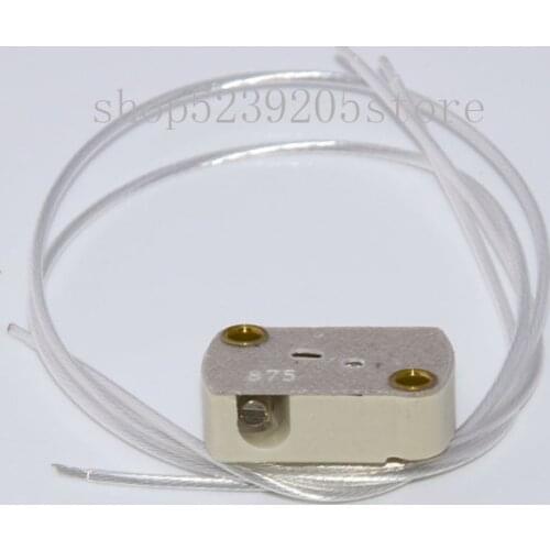 B&W 875 Leica lampholder G6.35 GX5.3 Microscope Square lamp base BW875 projection instrument ceramiclamp holder with wire