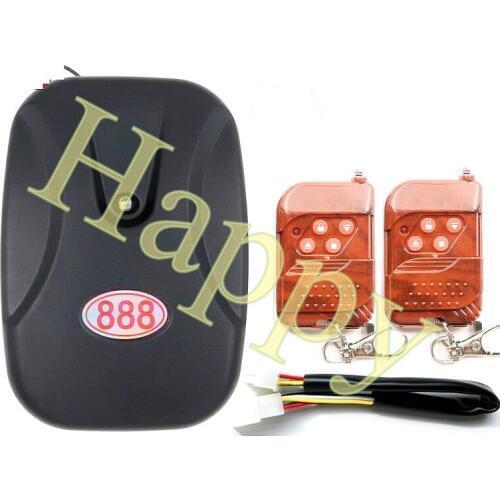 Full set of digital remote control garage lift shutter gate receiving control box chain motor universal