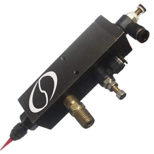 Back suction precision dispensing valve, pneumatic dispensing, thimble type, high pressure, discharge volume: 0.01ml